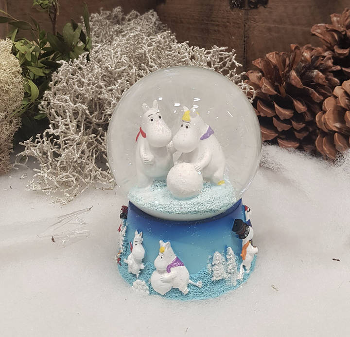 MOOMIN - Snöglob Mumintrollet & Snorkfröken