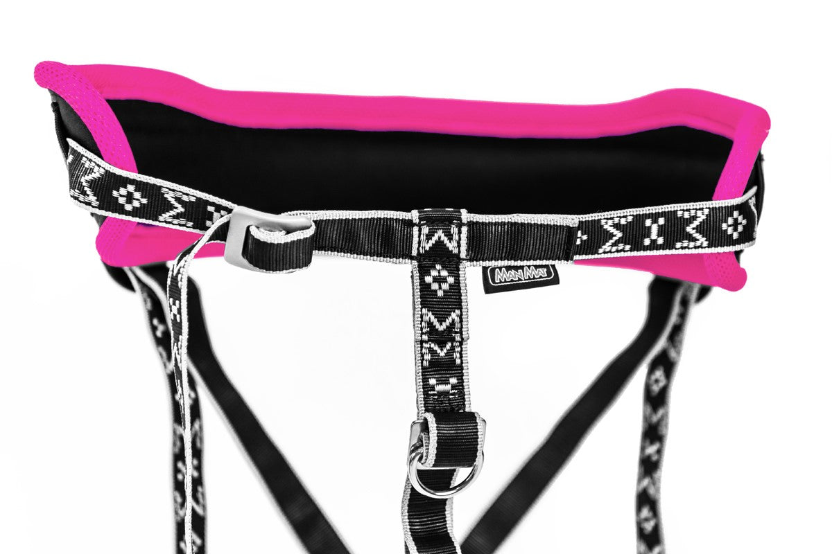 ManMat Canicrossbälte rosa SMALL