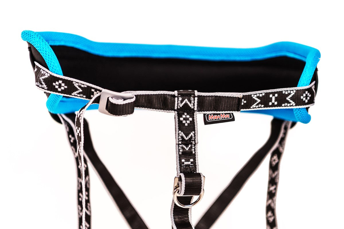 ManMat Canicrossbälte alpine blue SMALL