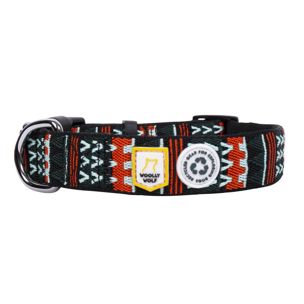 Wolly Wolf Halsband Woodland SMALL