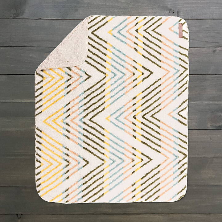 Wilderdog Filt Sherpa Fleece Waterproof Blanket CREAM