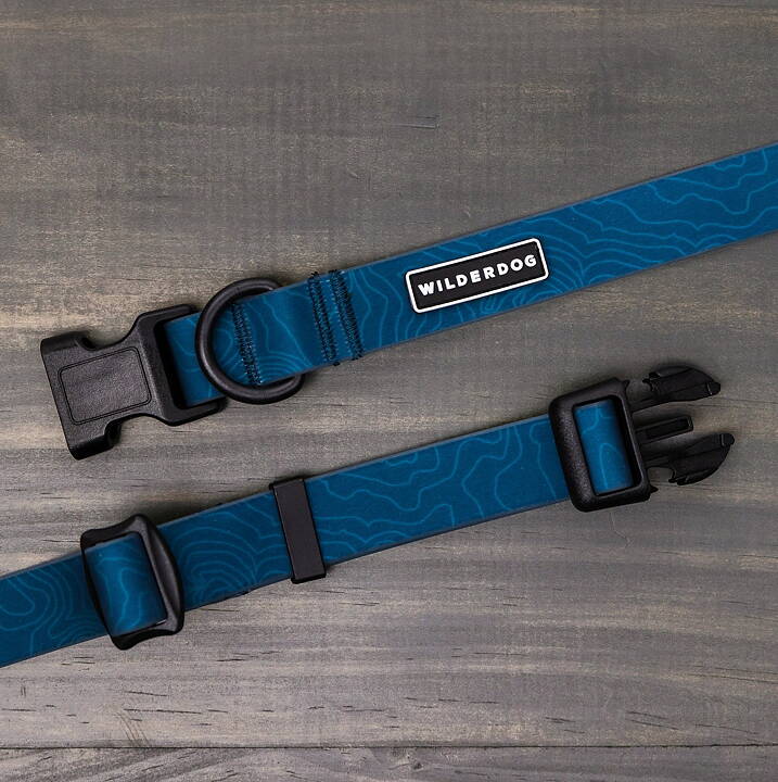 Wilderdog Waterproof Halsband PACIFIC BLUE
