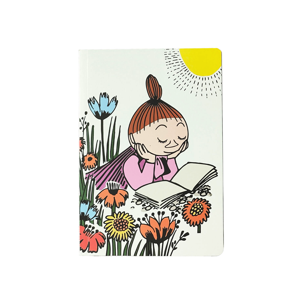 MOOMIN - Mumin Skrivbok A5 - Mymlan läser - Vit