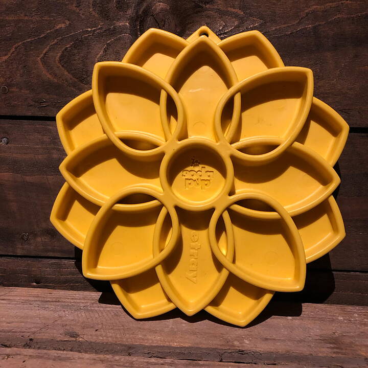 Slowfeeder Mandala gul