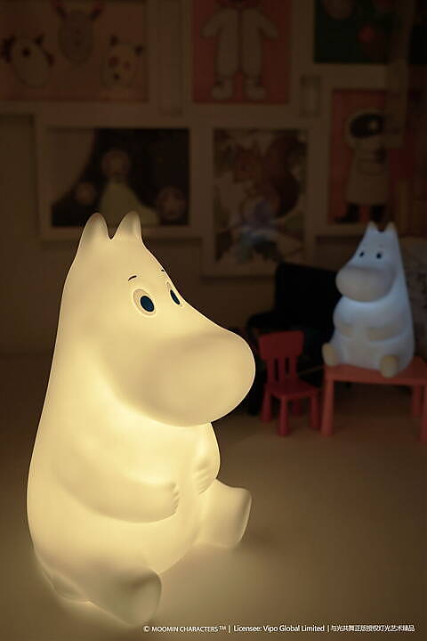 MOOMIN - Mumintrollet Mjuk Silikonlampa