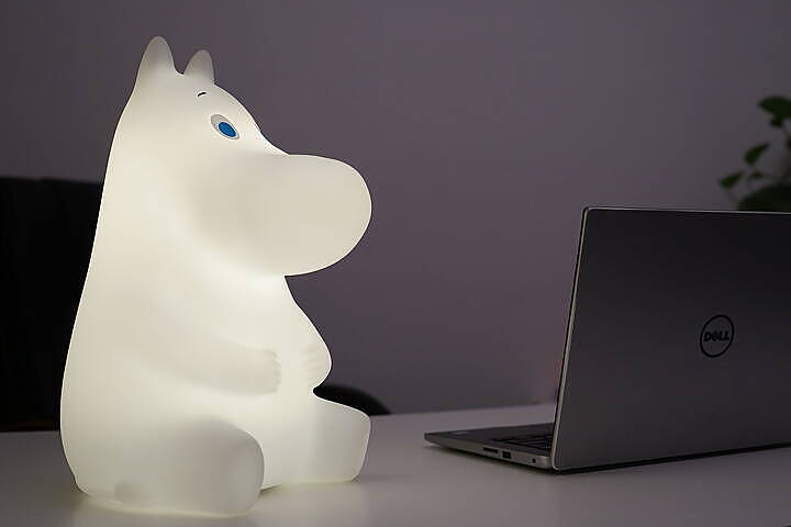 MOOMIN - Mumintrollet Mjuk Silikonlampa