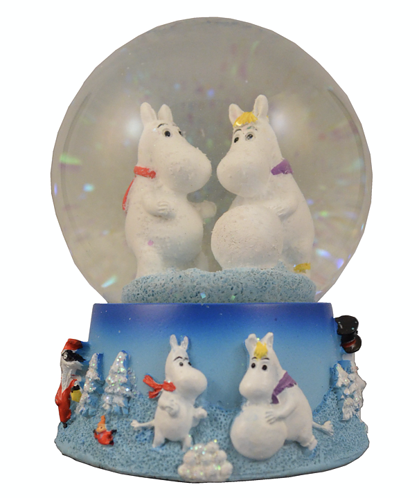MOOMIN - Snöglob Mumintrollet & Snorkfröken