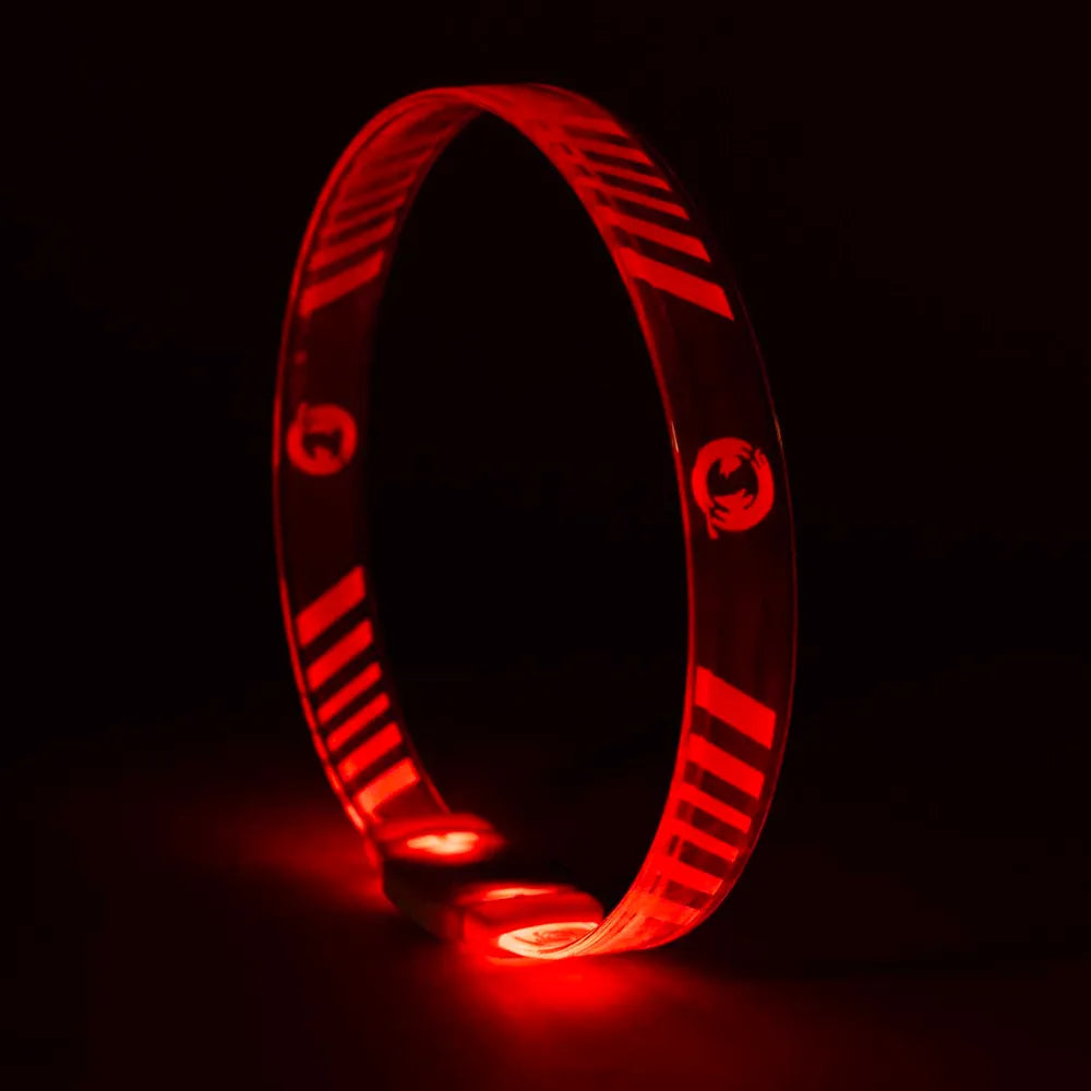 LED Hundhalsband Multicolour – Justerbart & USB-laddbart