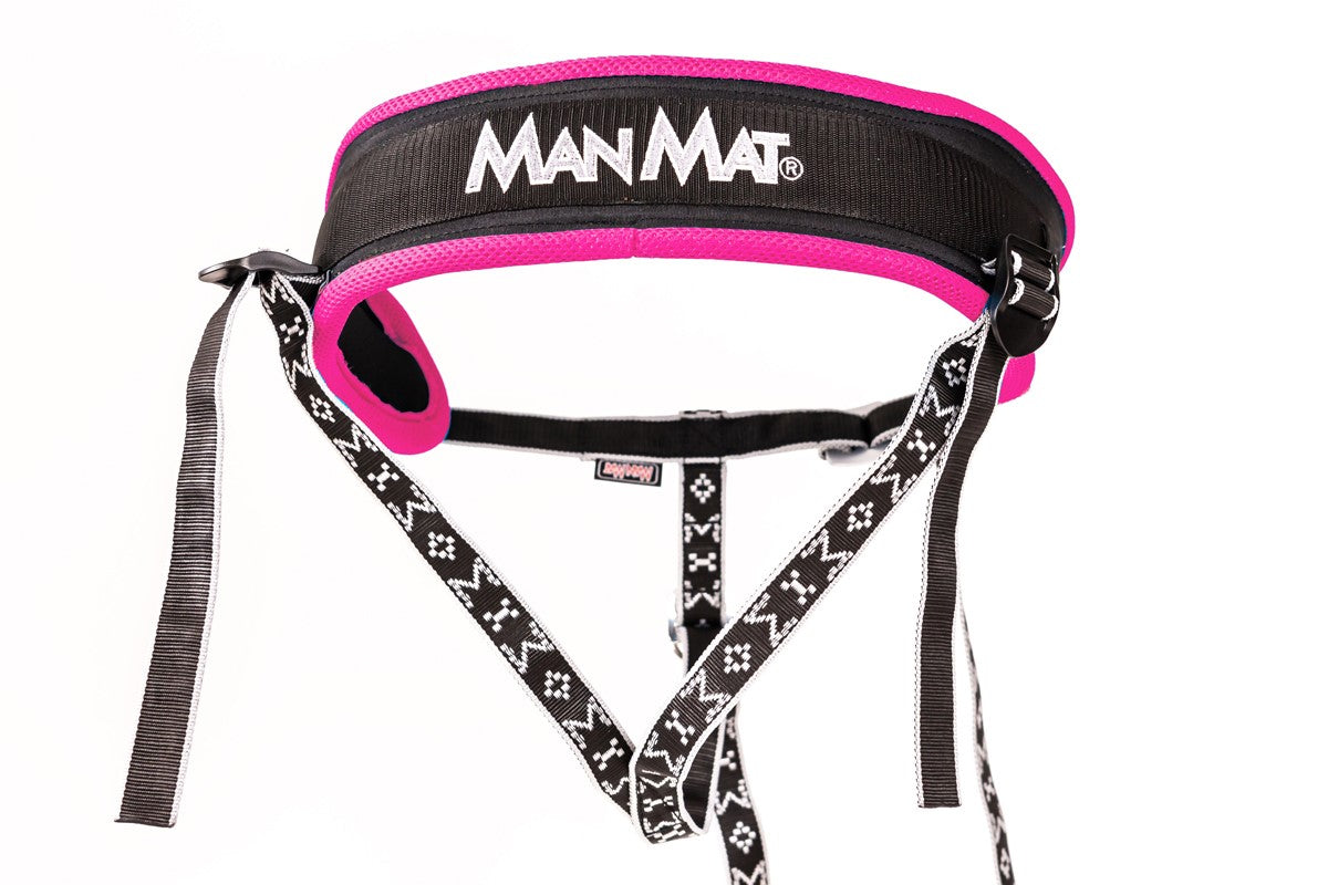 ManMat Canicrossbälte rosa SMALL