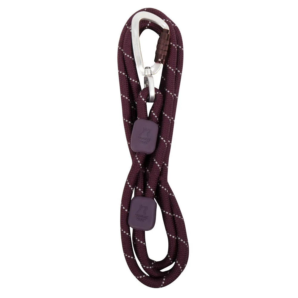 Wolly Wolf Repkoppel twistlock Plum