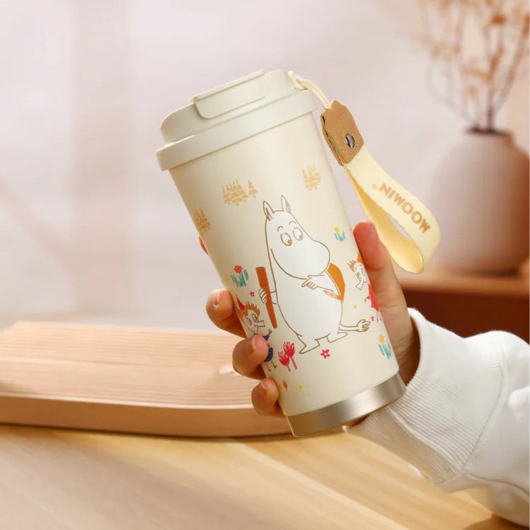 MOOMIN - Mumin Take Away Mugg / Vacuum Cup 580 ml - Moomin Outing