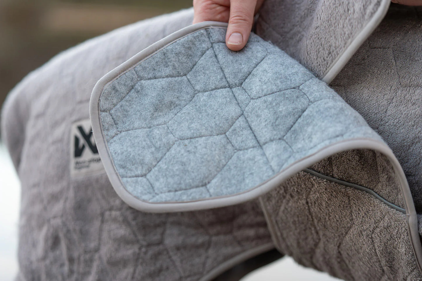 Non-stop Dogwear Drying Coat